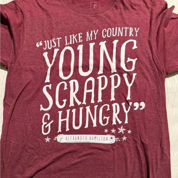 Hamilton Red Graphic T-Shirt - Picture 2 of 4